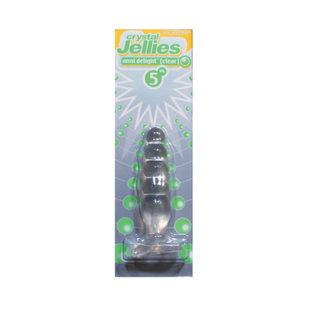 Crystal Jellies - Anal Delight Clear 5in | Climactic Adventures