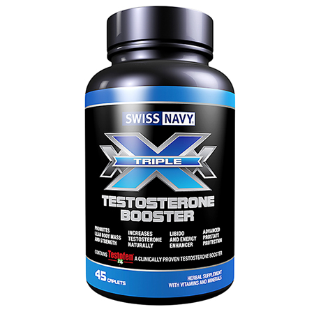 Triple X Testosterone 45ct. Bottle | Climactic Adventures
