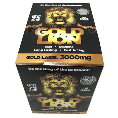 Gold Lion Male Enhancement Pill 1ct 24/Dp | Climactic Adventures