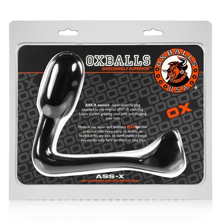 OxBalls Ass-X, Asslock, Black | Climactic Adventures