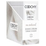 Coochy Shave Cream Au Natural (24)Foil