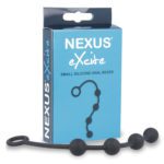 Nexus EXCITE Silicone Anal Beads Sm Bk