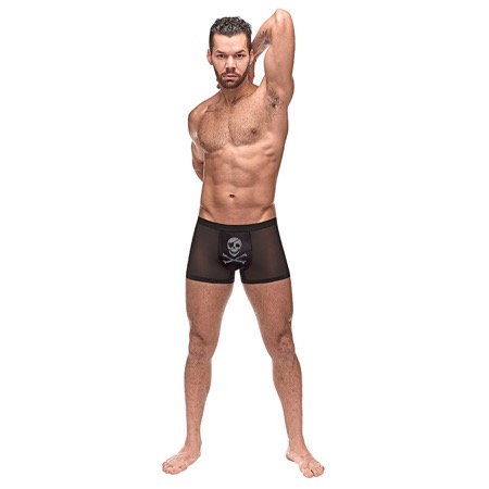 Male Power Private Screening Short-Skull Blk Sml | Climactic Adventures