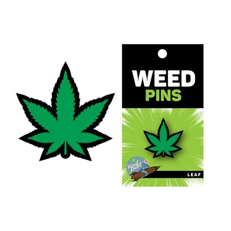 Weed Pin Green Marijuana Leaf | Climactic Adventures