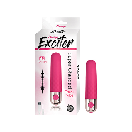 Exciter Travel Vibe Rechargeable Silicone Pink | Climactic Adventures