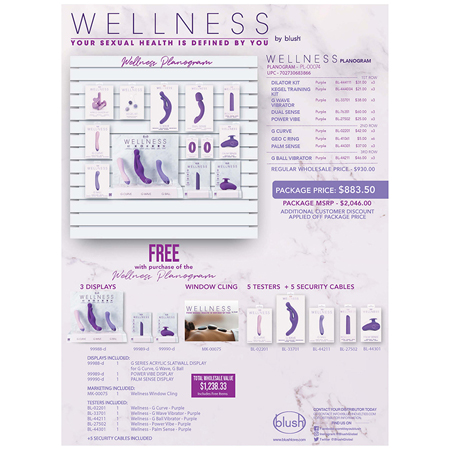 Wellness Planogram Package | Climactic Adventures
