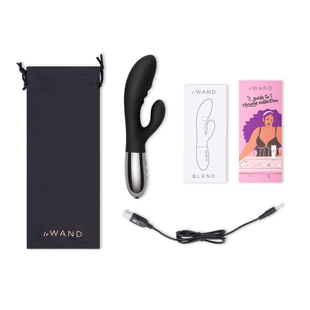 Le Wand Blend Rabbit Vibrator Black | Climactic Adventures