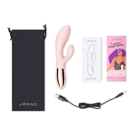 Le Wand Blend Rabbit Vibrator Rose Gold | Climactic Adventures
