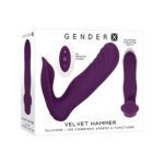 GX Velvet Hammer Dual Stimulator Purple