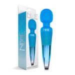 Nixie Rechargeable Wand Blue Ombre Metal