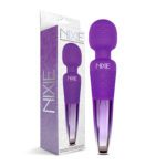 Nixie Rechargeable Wand Purple Ombre Met