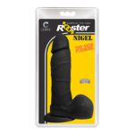 Rooster Nigel 7.75in Dildo w/Balls Midni