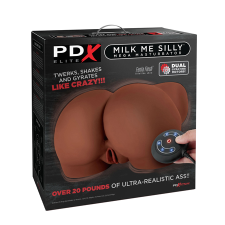 PDX Elite Milk Me Silly Mega Masturbator Brown | Climactic Adventures