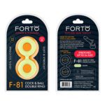 Forto F-81 Sili C&B Double Ring Med Glow