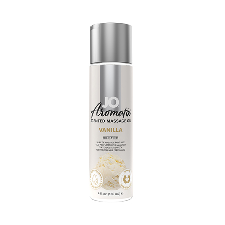 JO Aromatix Vanilla Massage Oil 4 oz. | Climactic Adventures