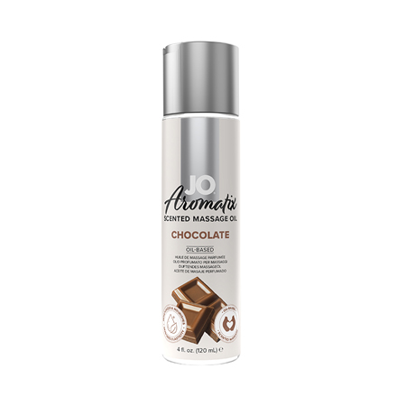JO Aromatix Chocolate Massage Oil 4 oz. | Climactic Adventures