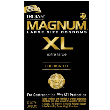 Trojan Magnum XL Lubricated Condoms | Climactic Adventures