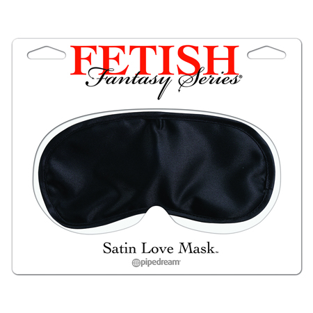 Fetish Fantasy Satin Love Mask Black | Climactic Adventures