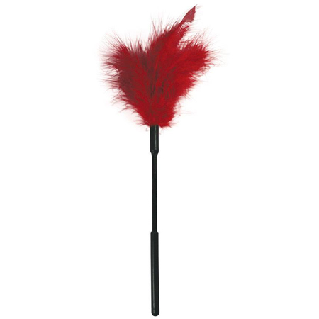 S&M Feather Tickler- Red | Climactic Adventures
