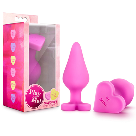 Play with Me - Naughty Candy Heart - Be Mine - Pink | Climactic Adventures