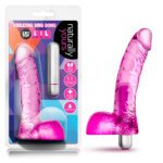 Naturally Yours Vibrating Ding Dong Pink