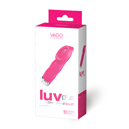 VeDO Luvplus Rechargeable Vibe - Foxy Pink | Climactic Adventures