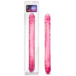 B Yours 18in Double Dildo Pink