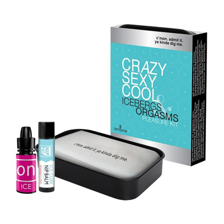 Crazy Sexy Cool Icebergs & Orgasms Cooling Arousal Pleasure Kit | Climactic Adventures