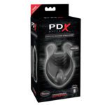 PDX Elite Vibrating Silicone Stimula Blk