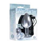 The 9's Silver Starter Steel Plug Diamon