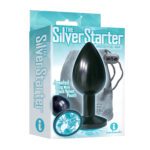 The 9's Silver Starter Black Plug Aqua
