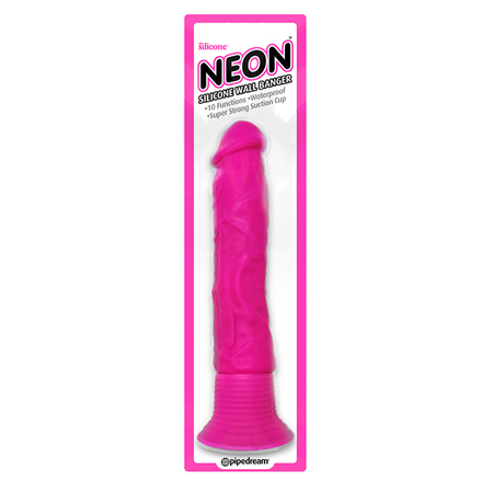 Neon Silicone Wall Banger Pink | Climactic Adventures