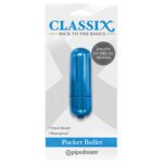 PD Classix Pocket Bullet Vibrator Blue