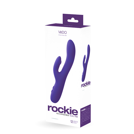 VeDO Rockie Rechargeable Dual Vibe - Into You Indigo | Climactic Adventures