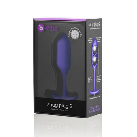 b-Vibe Snug Plug 2 Purple | Climactic Adventures