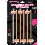 Boobie Straws (Flesh Color) 6pk