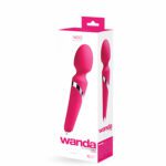 VeDO Wanda Rechg Wand Vibe - Foxy Pink