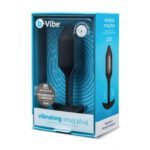 b-Vibe Vibrating Snug Plug 4 Black
