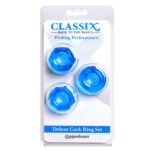 PD Classix Deluxe Cock Ring Set Blue