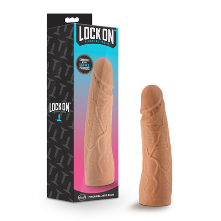 Lock On Realistic 7in Lock On Dildo Tan | Climactic Adventures
