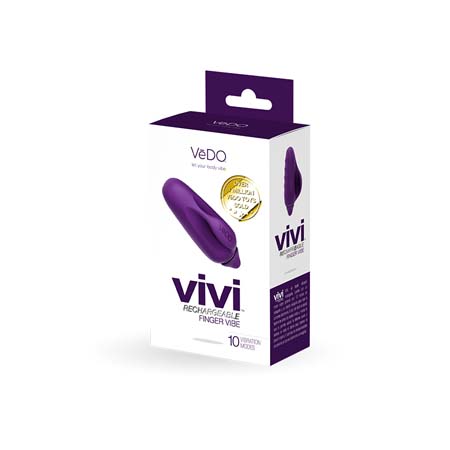 Vedo Vivi Rechargeable Finger Vibe Deep Purple | Climactic Adventures