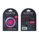 Forto F-12 Silicone Cockring 35mm Blue