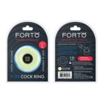 Forto F-33 Silicone Cockring Large Glow