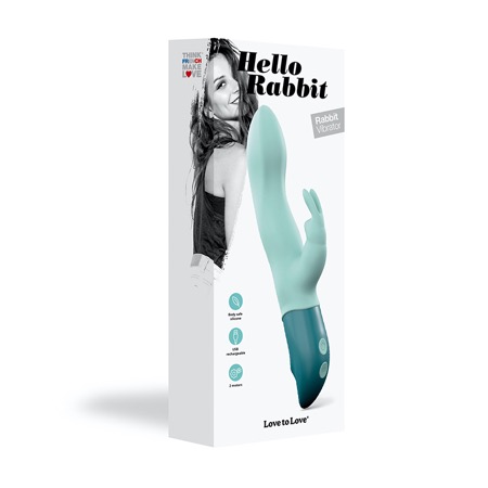 Love to Love HelloRabbit Vibrator Mint | Climactic Adventures