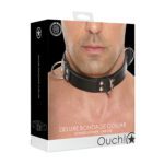 Ouch Deluxe Bondage Collar Black OS