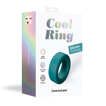 Love to Love Cool Ring Cockring Blue | Climactic Adventures