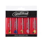 GoodHead Oral Delight Gel 5 Pack 1oz