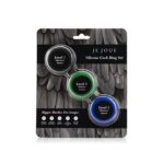 Je Joue 3-Pack Silicone C-Rings Bk/Gn/Bl