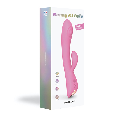 Bunny & Clyde Dual Stimulator Pink Passion | Climactic Adventures