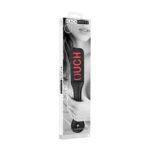 Ouch B&W Bonded Leather Ouch Paddle Blk